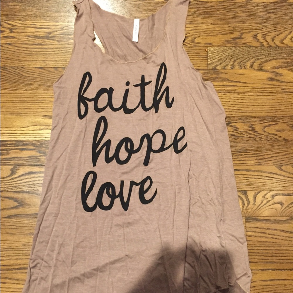 Workout tank - cute and never worn!